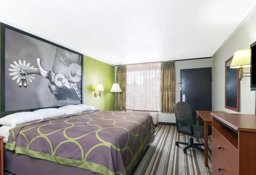 اتاق استاندارد با تخت بزرگ, Super 8 By Wyndham Longview/north