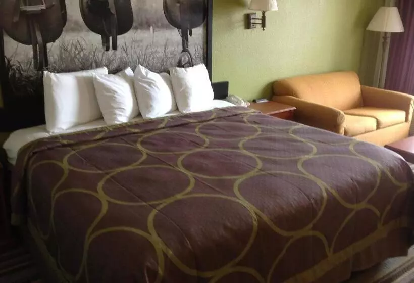 اتاق استاندارد با تخت بزرگ برای معلولان, Super 8 By Wyndham Longview/north