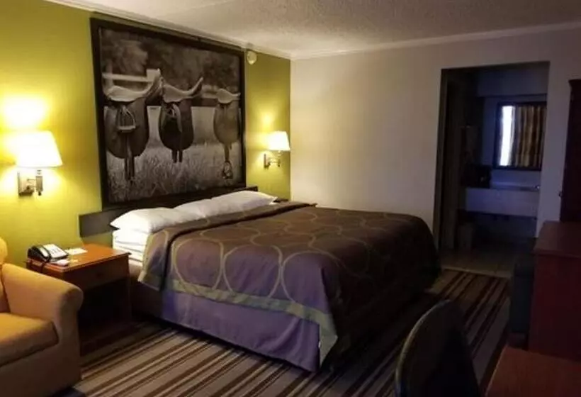 اتاق استاندارد با تخت بزرگ برای معلولان, Super 8 By Wyndham Longview/north
