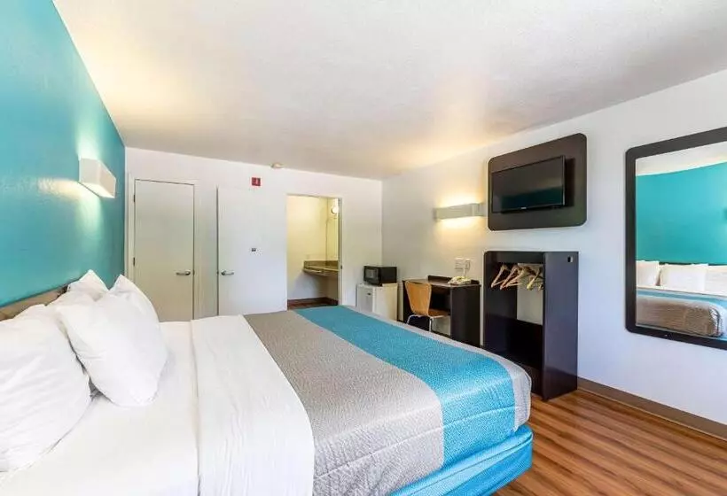 Deluxe-huone King-vuode, Motel 6 Georgetown, Tx