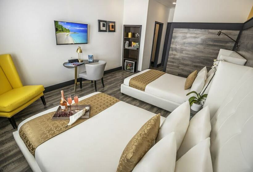 Номер Стандарт 2 Двуспальные Кровати, Catalina Hotel & Beach Club