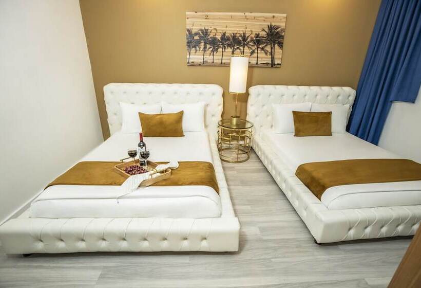 غرفه قياسيه سريرين مزدوجين, Catalina Hotel & Beach Club