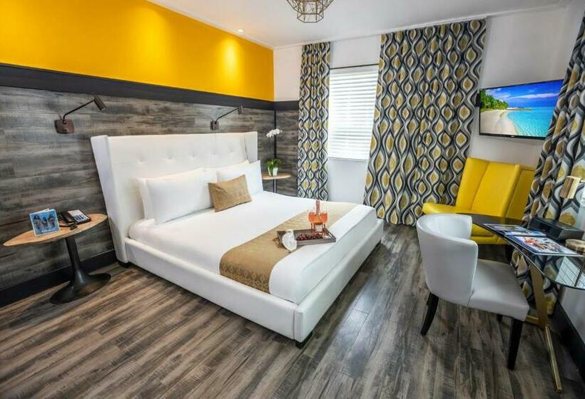 غرفة قياسية سرير كينج, Catalina Hotel & Beach Club