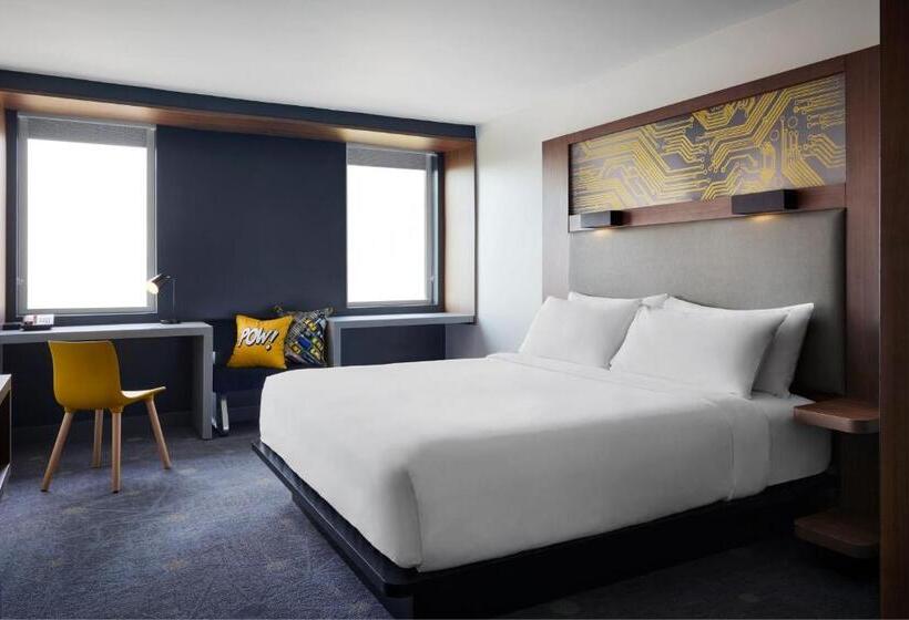 חדר סטנדרט עם מיטת קינג, Aloft Atlanta Downtown