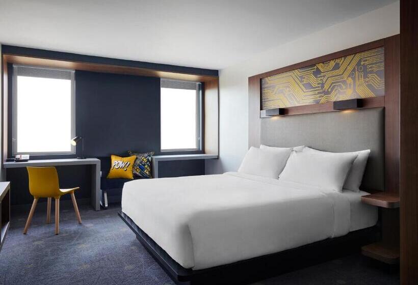 غرفة قياسية سرير كينج, Aloft Atlanta Downtown