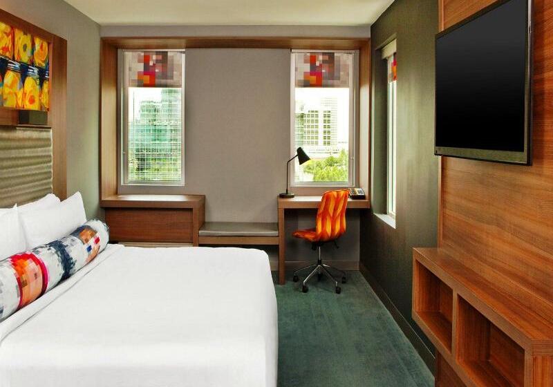 غرفة قياسية سرير كينج, Aloft Atlanta Downtown