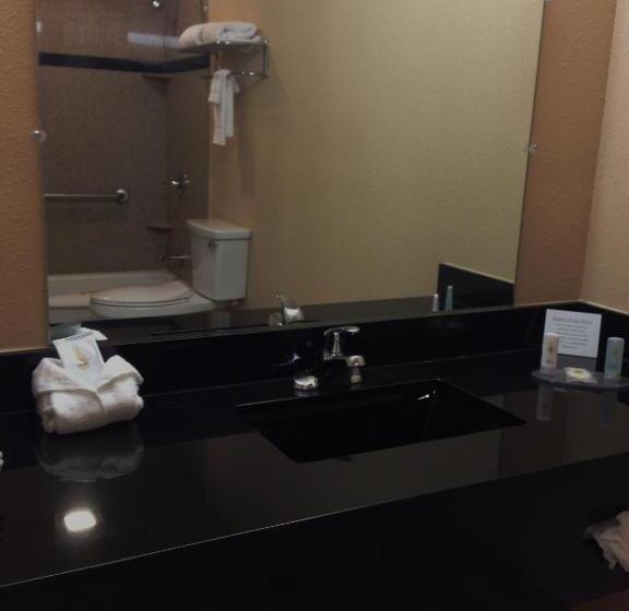 מיטת קינג בסוויטה, Comfort Inn & Suites San Francisco Airport North