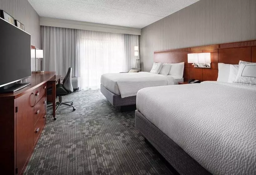 اتاق استاندارد با 2 تخت دوبل, Courtyard By Marriott Boulder