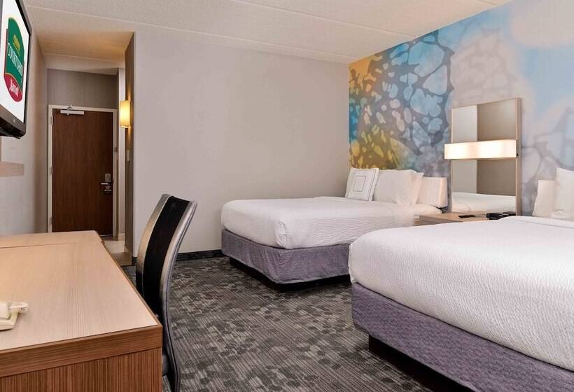 İki Çift Kişilik Yataklı Standart Oda, Courtyard By Marriott Dallas Northwest