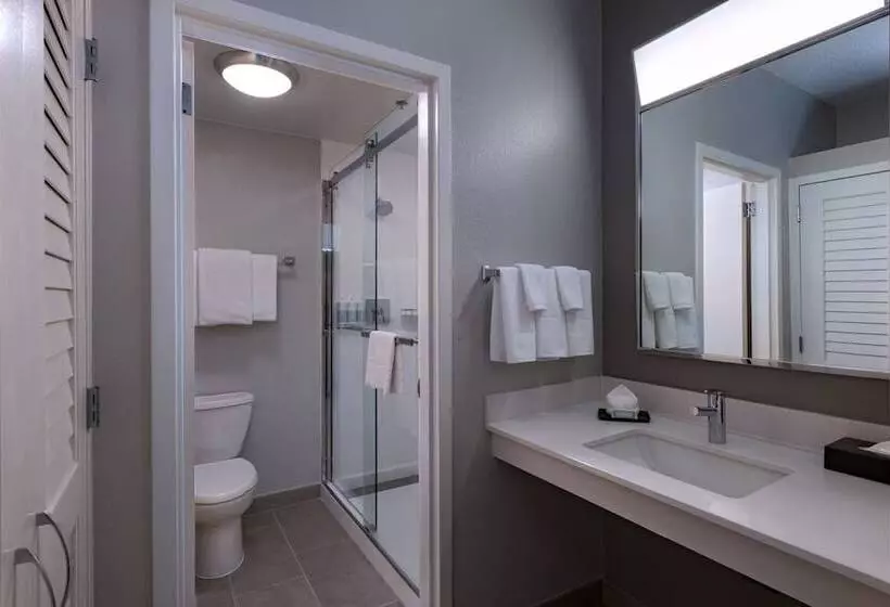 ２ダブルベッドのスタンダードルーム, Courtyard By Marriott Dallas Plano Parkway At Preston Road