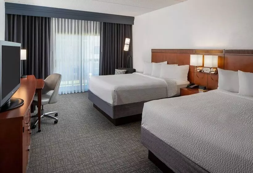 ２ダブルベッドのスタンダードルーム, Courtyard By Marriott Memphis East/park Avenue