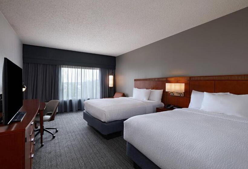 İki Çift Kişilik Yataklı Standart Oda, Courtyard By Marriott San Antonio Airport