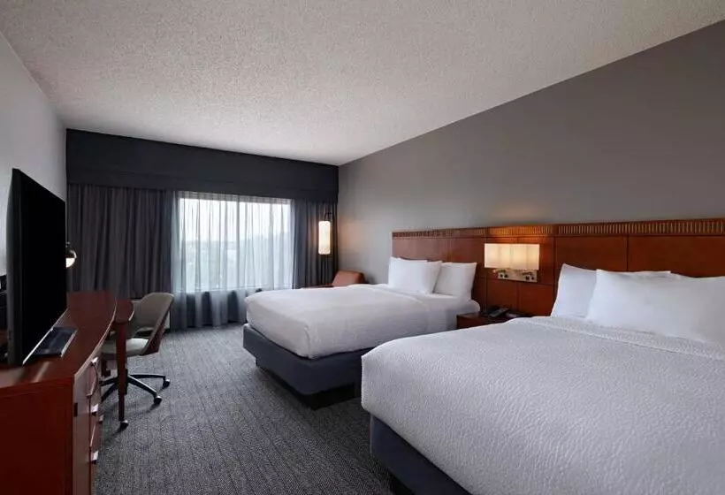 Standard-huone 2 Parivuodetta, Courtyard By Marriott San Antonio Airport