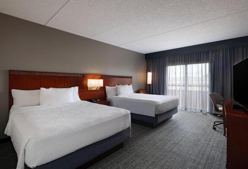 اتاق استاندارد با 2 تخت دوبل, Courtyard By Marriott San Antonio Medical Center