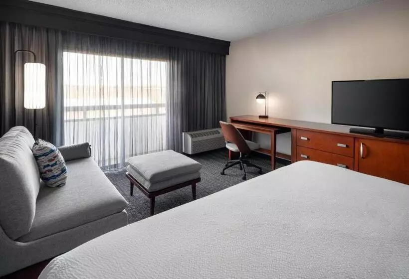 اتاق استاندارد با تخت بزرگ, Courtyard Seattle Southcenter