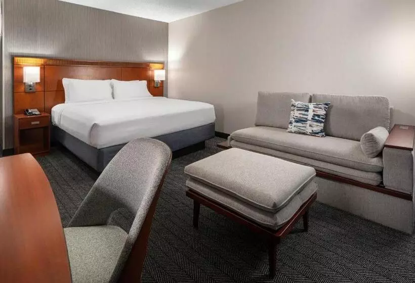 اتاق استاندارد با تخت بزرگ, Courtyard Seattle Southcenter