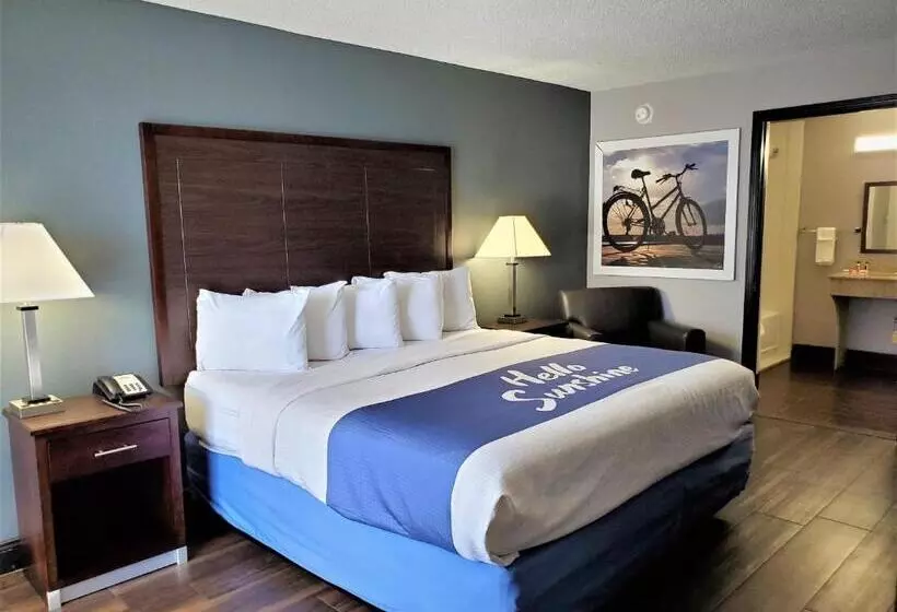 身障者適用キングサイズベッドルーム, Days Inn By Wyndham Rock Hill