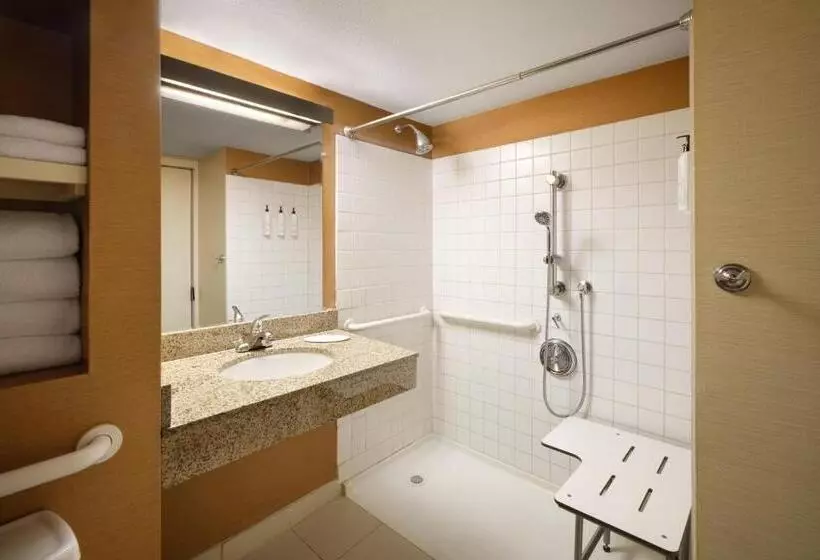 ２ダブルベッドのスタンダードルーム, Fairfield Inn & Suites Denver Cherry Creek