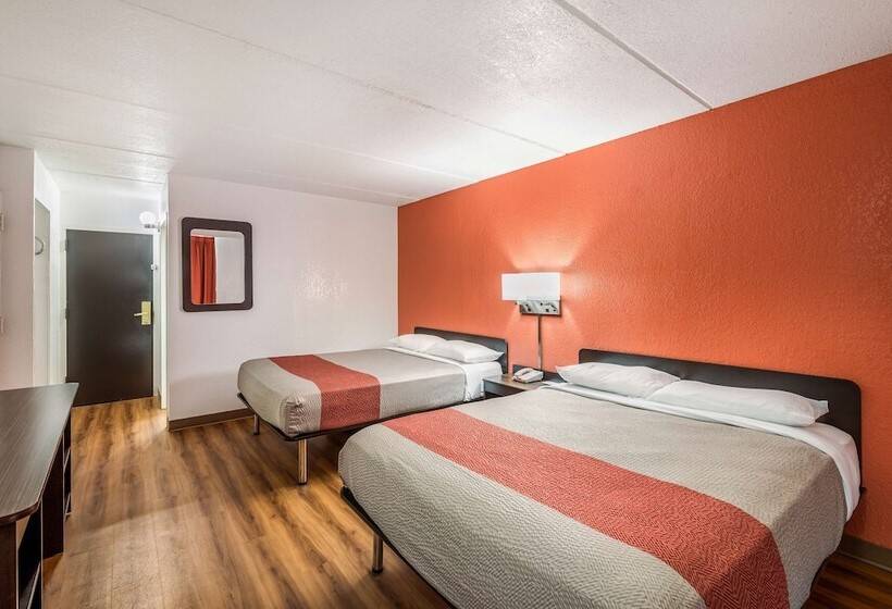 Номер Стандарт 2 Двуспальные Кровати, Motel 6 Henderson, Tx