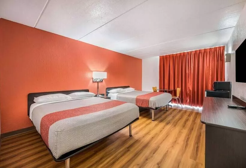 Standard-huone 2 Parivuodetta, Motel 6 Henderson, Tx