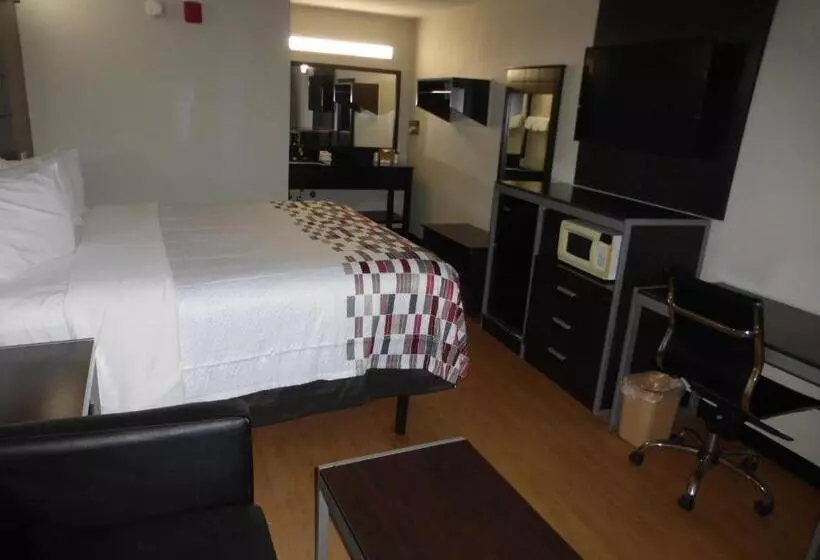 اتاق سوپریور با تخت بزرگ, Red Roof Inn Corpus Christi North  Near Downtown