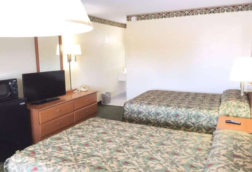 غرفه قياسيه سريرين مزدوجين, Economy Inn