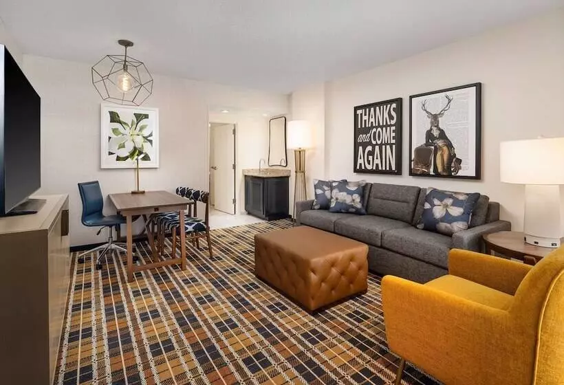 سوئیت 2 خوابه, Embassy Suites By Hilton Atlanta Buckhead