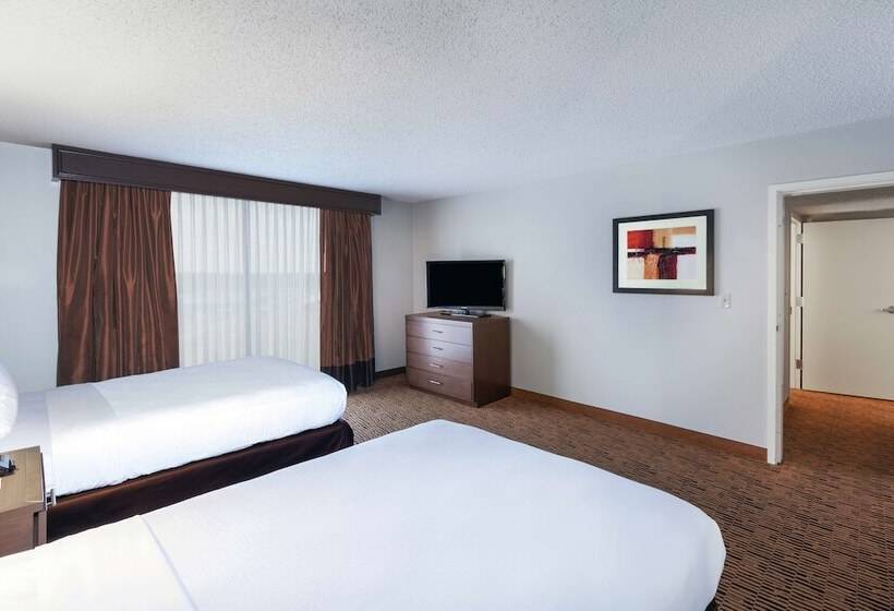 جناح غرفتين نوم, Embassy Suites By Hilton Dallas Market Center