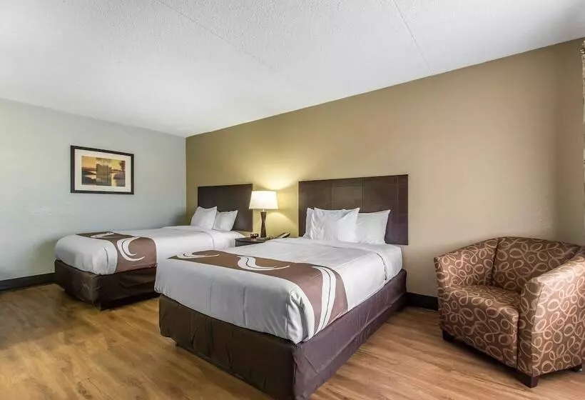 ２ダブルベッドのスタンダードルーム, Quality Inn Downtown Historic District