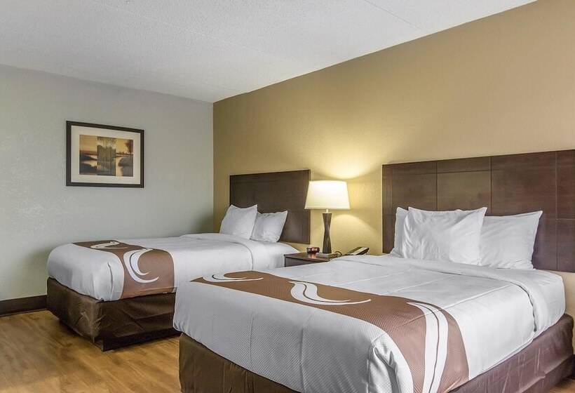 ２ダブルベッドのスタンダードルーム, Quality Inn Downtown Historic District