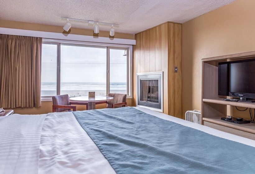 キングサイズベッドのスタンダードルーム, Ebb Tide Oceanfront Inn