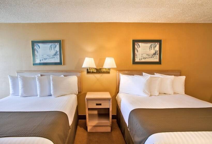 스탠다드 룸 더블 침대 2개, Ebb Tide Oceanfront Inn