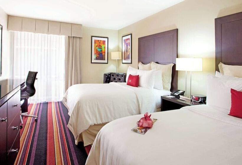 带2个双人床的标准工作室, Clarion Hotel New Orleans   Airport & Conference Center