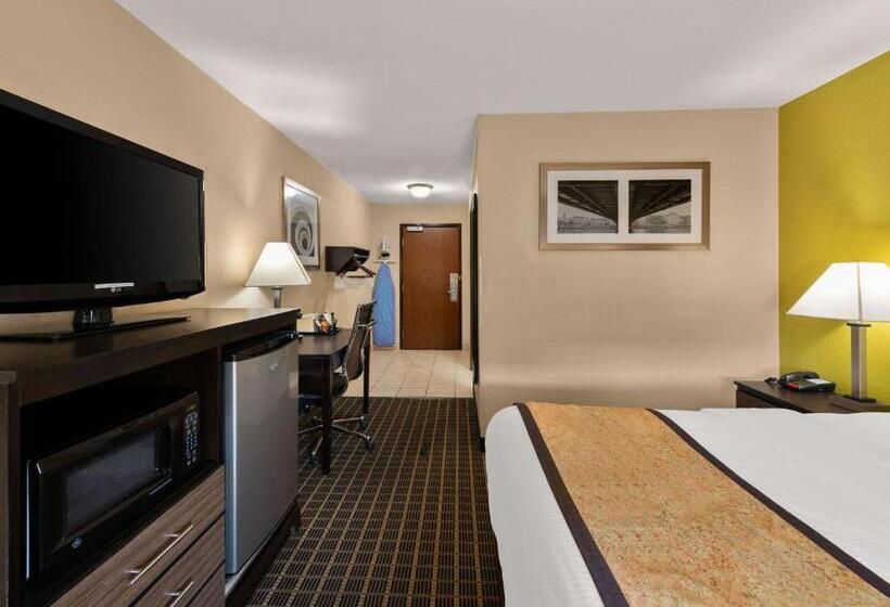 장애인을 위한 킹사이즈 침대 스탠다드 룸, Best Western Adena Inn