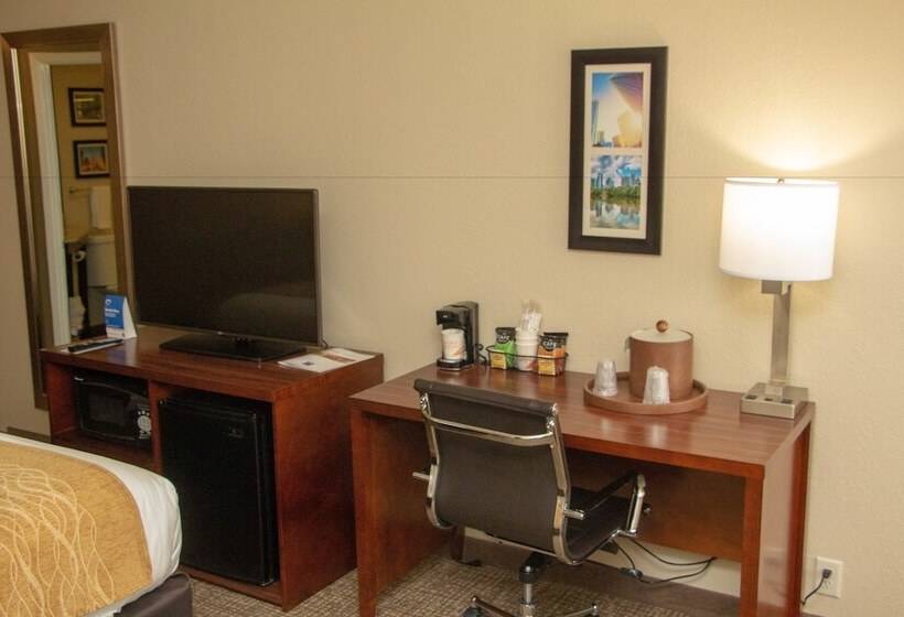 Номер Стандарт Двуспальная Кровать Адаптированный для Инвалидов, Comfort Inn Atlanta Airport