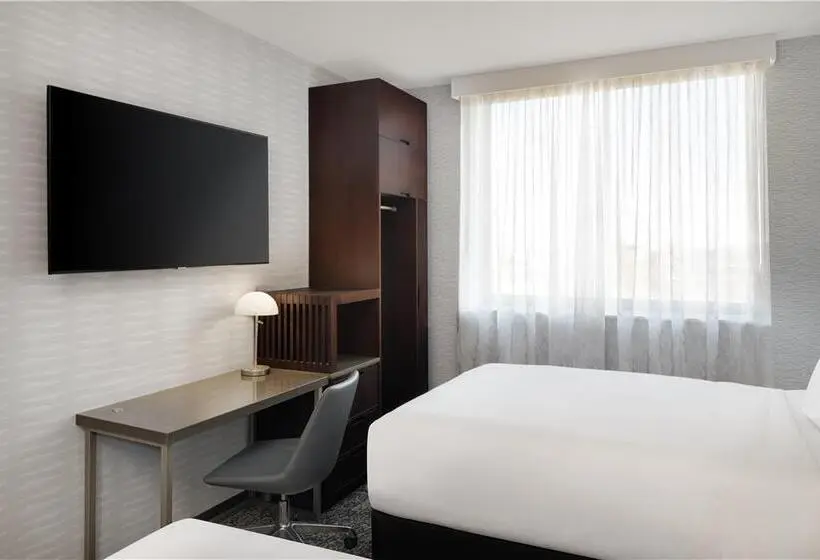 اتاق استاندارد با 2 تخت دوبل, Doubletree By Hilton Akron Fairlawn