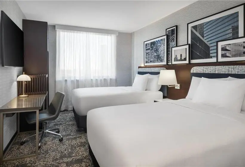 اتاق استاندارد با 2 تخت دوبل, Doubletree By Hilton Akron Fairlawn