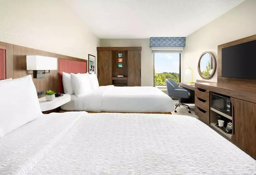 Standard-huone 2 Parivuodetta, Hampton Inn Long Island/islandia