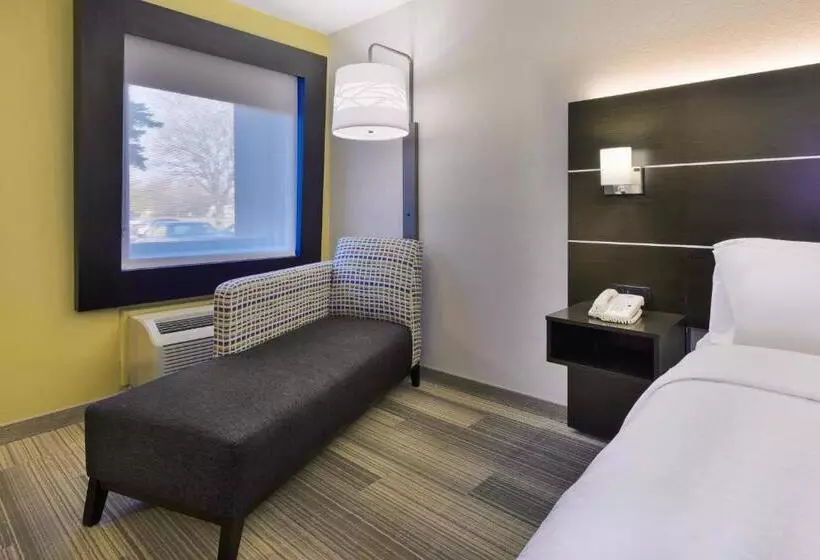 身障者適用キングサイズベッドルーム, Holiday Inn Express Detroit Warren/general Motors Technology Center, An Ihg
