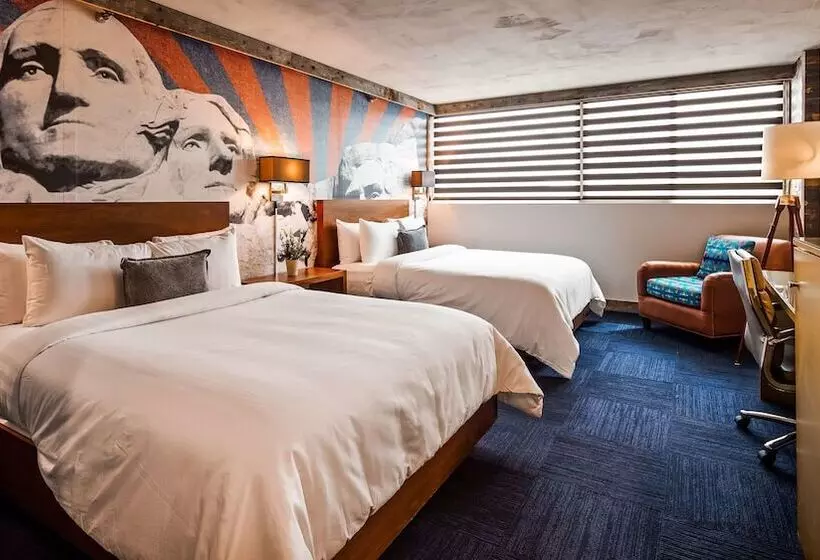 اتاق استاندارد با 2 تخت دوبل, The Rushmore Hotel & Suites; Bw Premier Collection