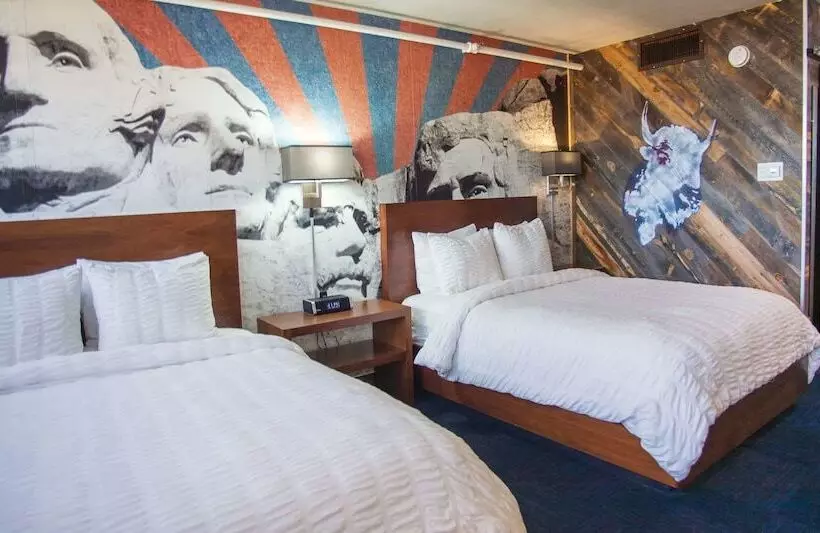 اتاق استاندارد با 2 تخت دوبل, The Rushmore Hotel & Suites; Bw Premier Collection