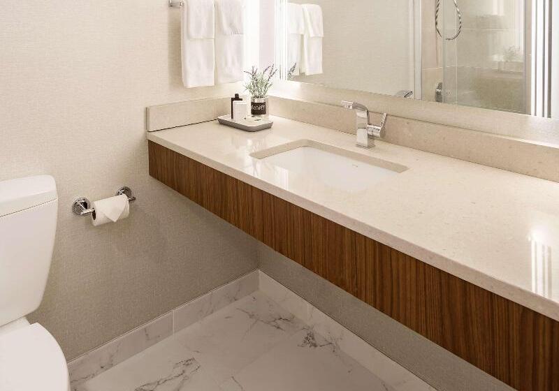 מיטת קינג בסוויטה, The Rushmore Hotel & Suites; Bw Premier Collection