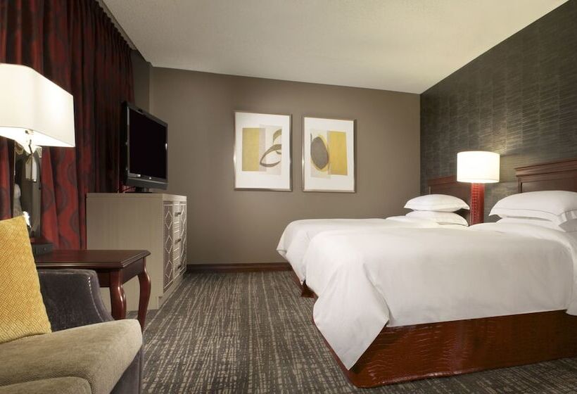 带2个双人床的标准工作室, Hilton Fort Worth