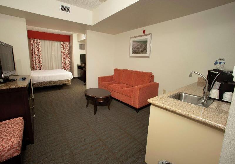 Suite King Size Bed, Hilton Garden Inn Springfield, Il