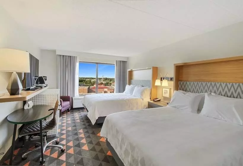 2ダブルベッドのスタンダードルーム, Holiday Inn Chicago Nw Crystal Lk Conv Ctr, An Ihg