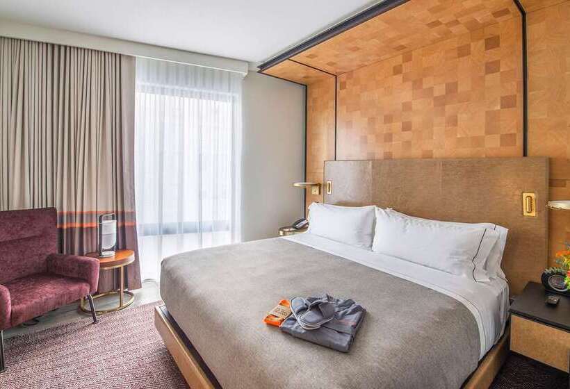 סטודיו סטנדרט, מיטה זוגית, Saranac Curio Collection By Hilton