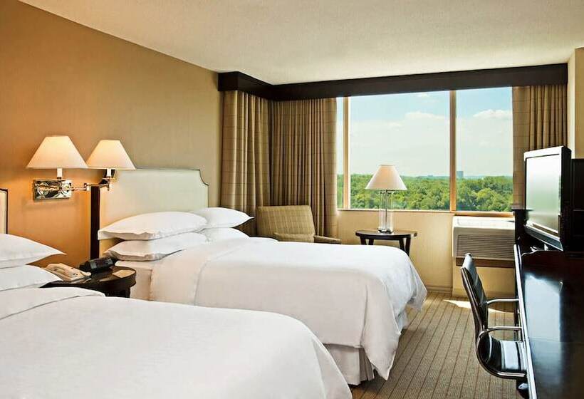 스탠다드 룸 더블 침대 2개, Wyndham College Park North / Washington Dc Area