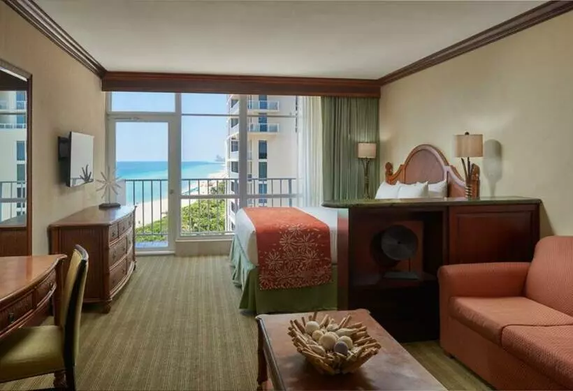 سوییت با چشم‌انداز جانبی دریا, Newport Beachside Hotel & Resort