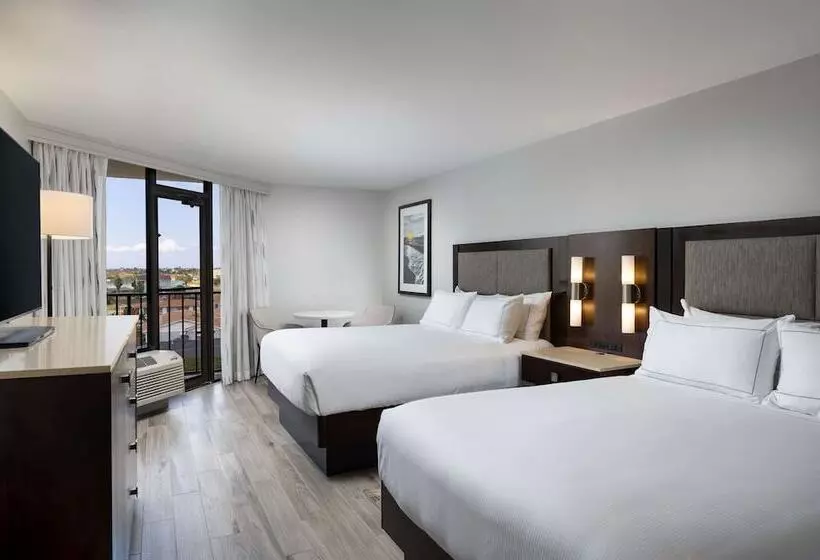 Standard-huone 2 Parivuodetta, Hilton Galveston Island Resort