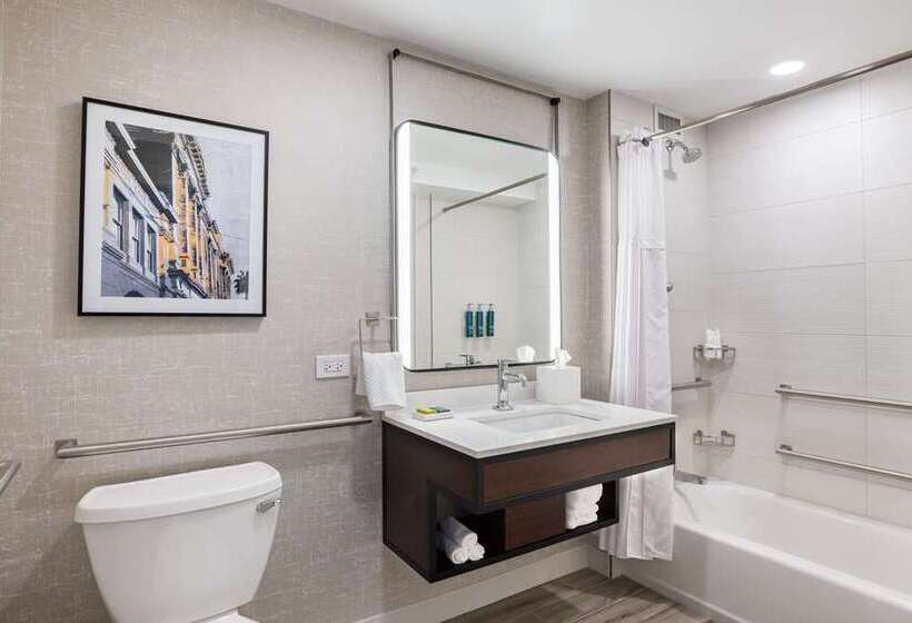 스탠다드 룸 킹사이즈 침대, Hilton Galveston Island Resort